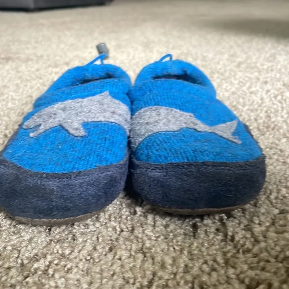 LL Bean Kids Sweater Fleece Slippers